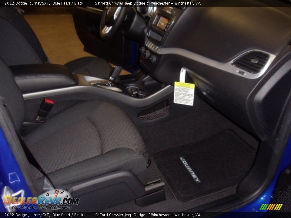 2012 Dodge Journey SXT Blue Pearl / Black Photo #24