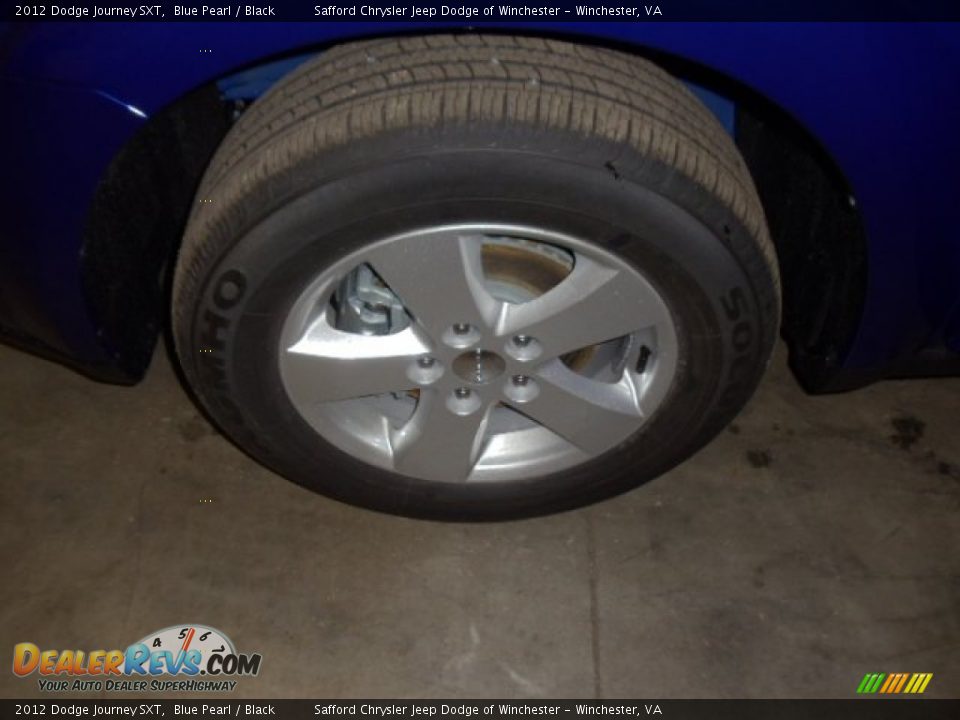2012 Dodge Journey SXT Blue Pearl / Black Photo #25