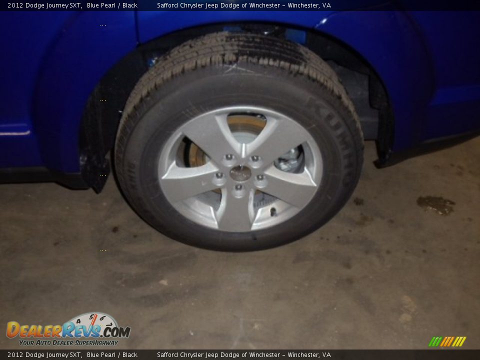 2012 Dodge Journey SXT Blue Pearl / Black Photo #26