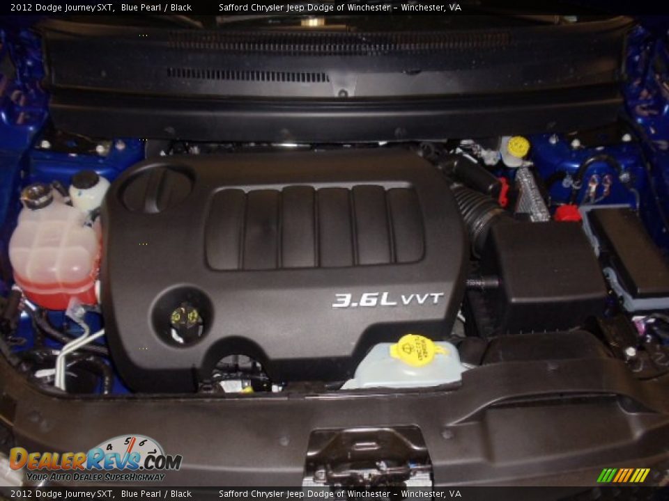 2012 Dodge Journey SXT Blue Pearl / Black Photo #28