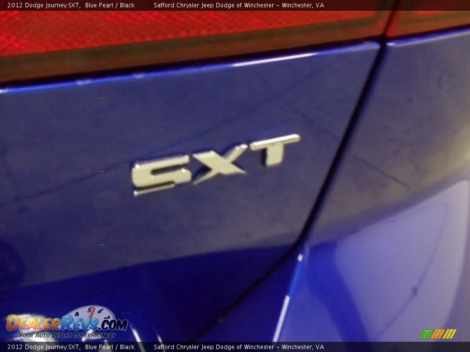 2012 Dodge Journey SXT Blue Pearl / Black Photo #31