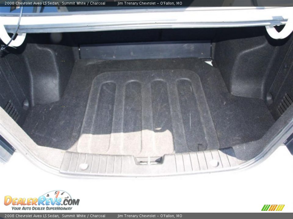 2008 Chevrolet Aveo LS Sedan Summit White / Charcoal Photo #5
