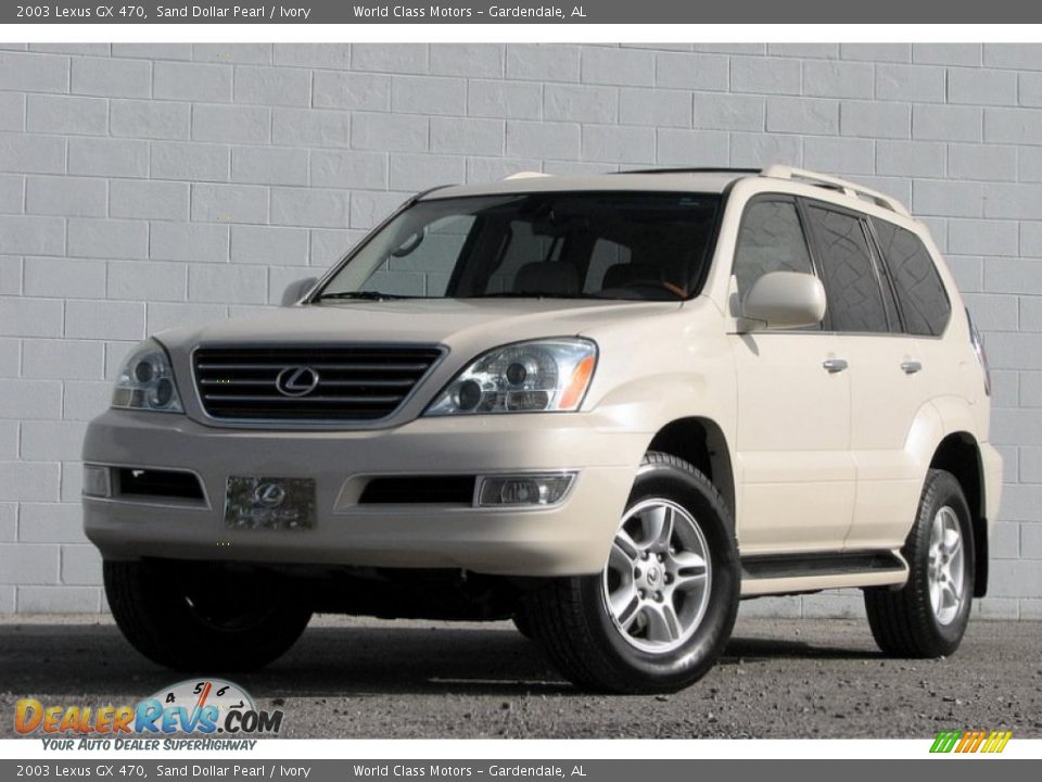 2003 Lexus GX 470 Sand Dollar Pearl / Ivory Photo #2