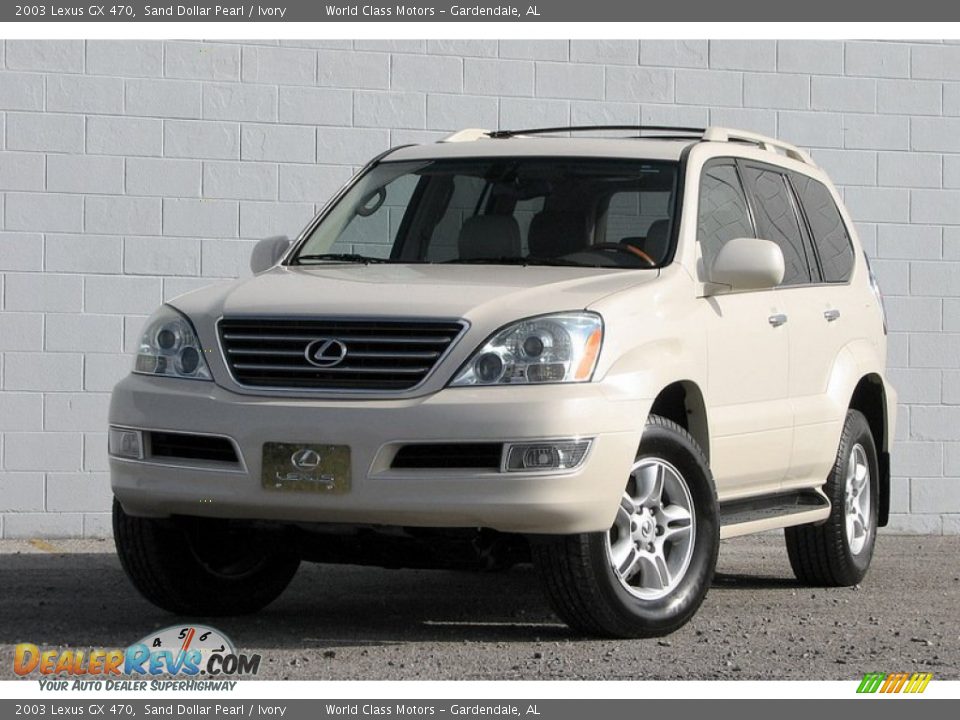 2003 Lexus GX 470 Sand Dollar Pearl / Ivory Photo #3