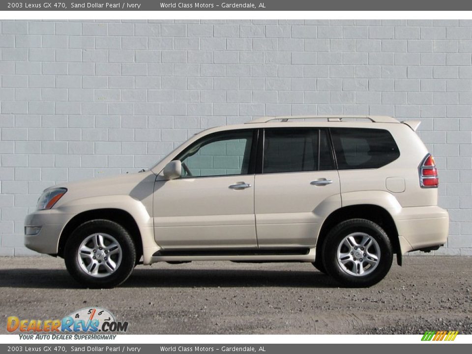 2003 Lexus GX 470 Sand Dollar Pearl / Ivory Photo #5