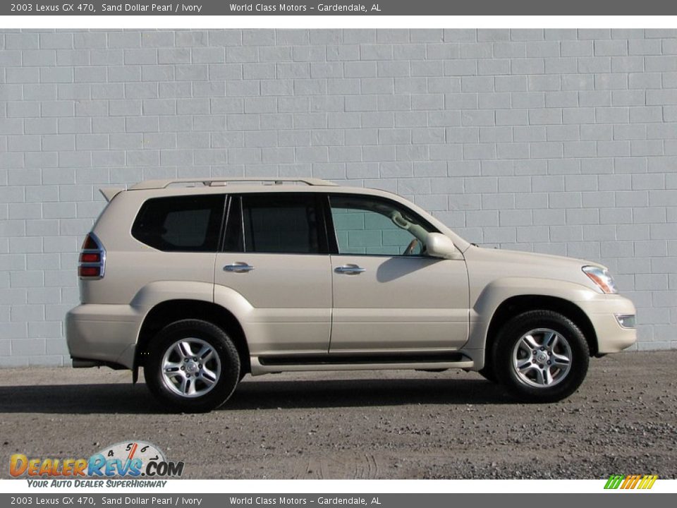 2003 Lexus GX 470 Sand Dollar Pearl / Ivory Photo #6