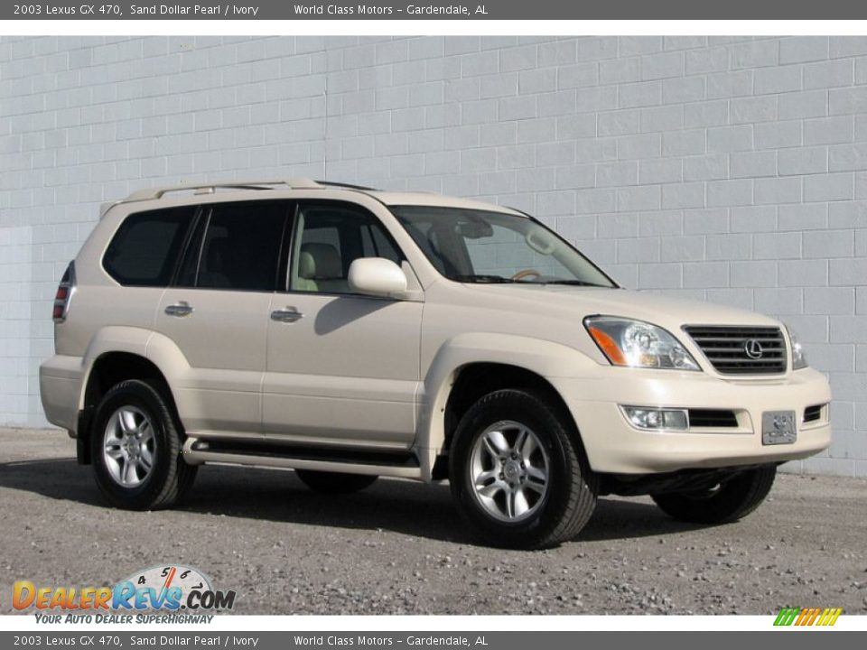 2003 Lexus GX 470 Sand Dollar Pearl / Ivory Photo #7