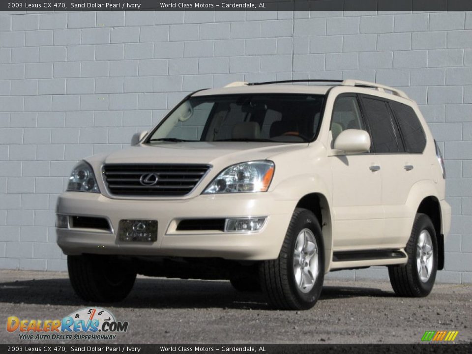 2003 Lexus GX 470 Sand Dollar Pearl / Ivory Photo #10
