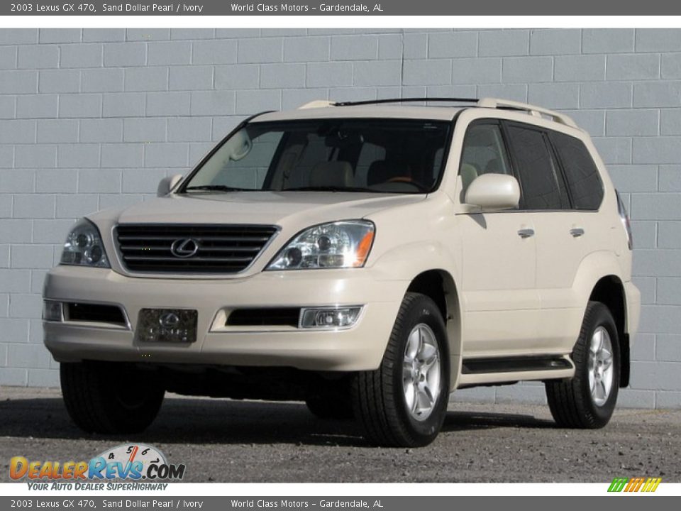2003 Lexus GX 470 Sand Dollar Pearl / Ivory Photo #11