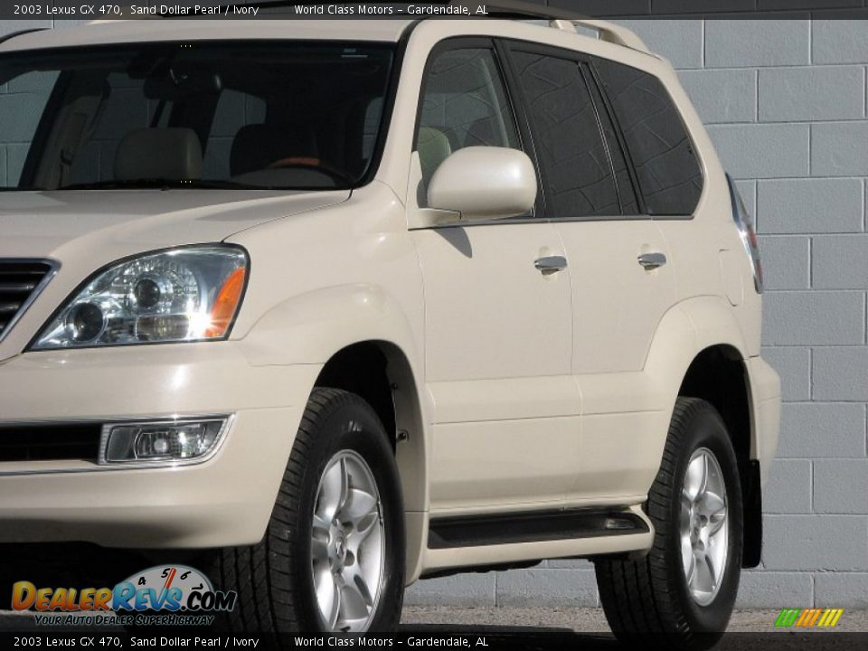 2003 Lexus GX 470 Sand Dollar Pearl / Ivory Photo #12