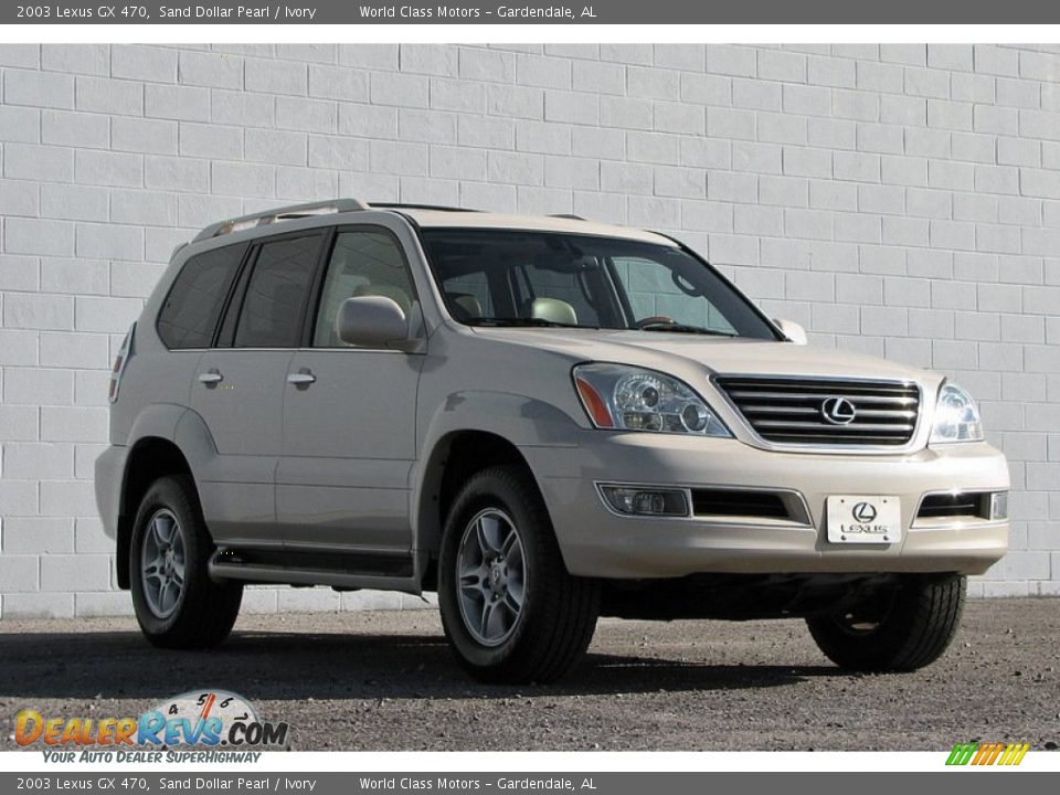 2003 Lexus GX 470 Sand Dollar Pearl / Ivory Photo #14