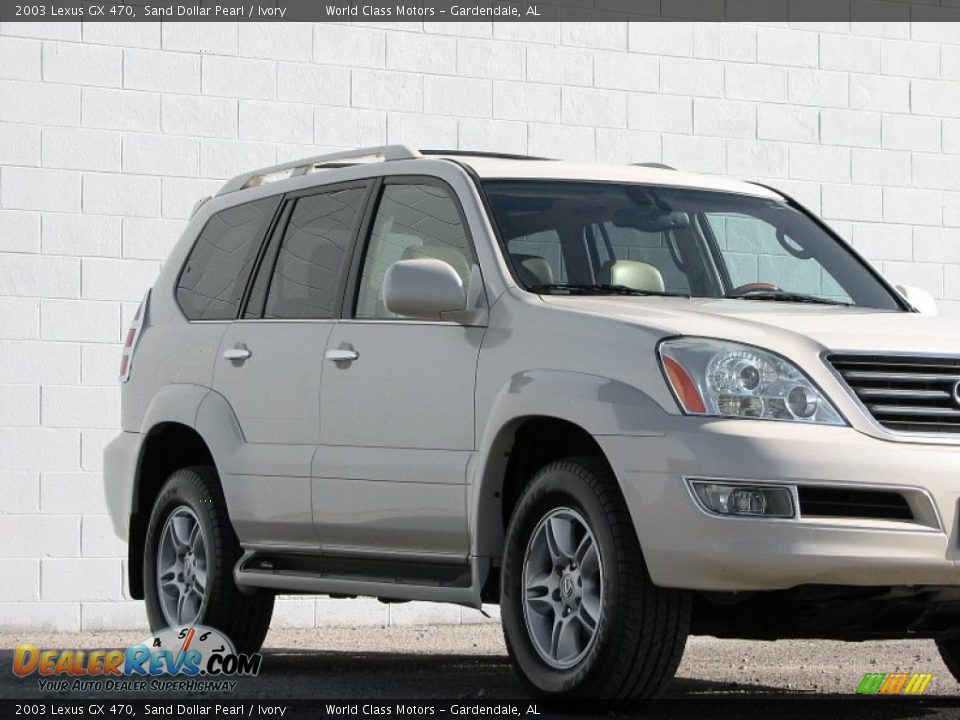 2003 Lexus GX 470 Sand Dollar Pearl / Ivory Photo #15