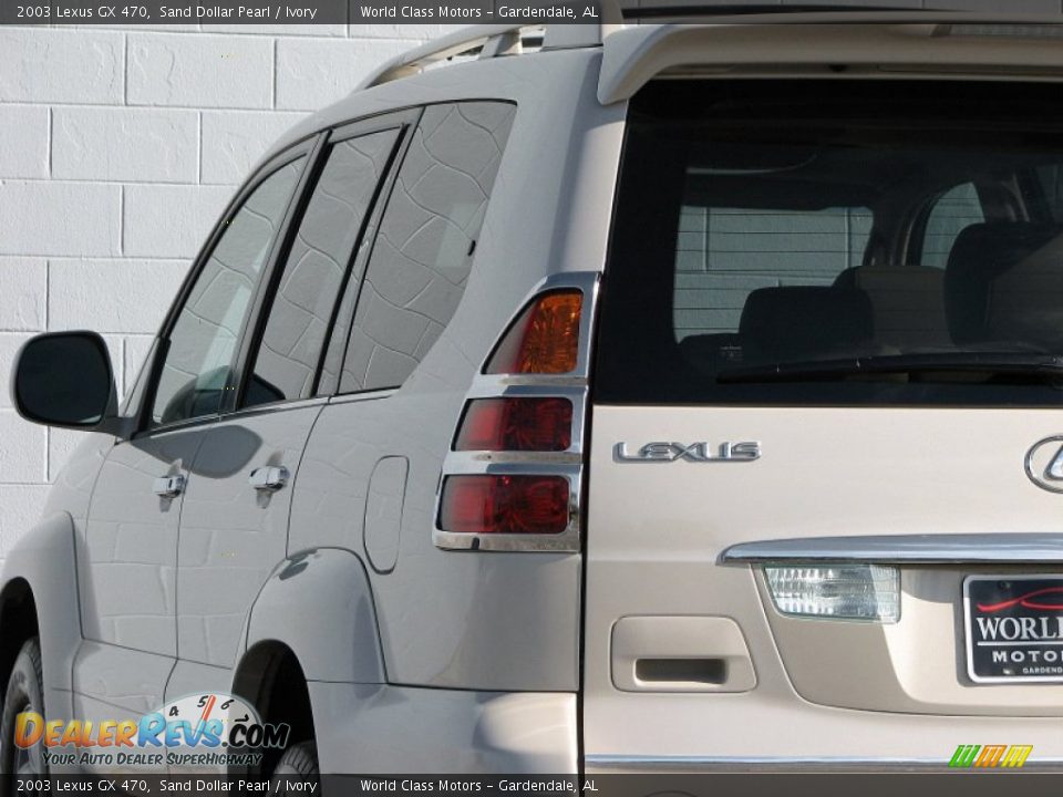 2003 Lexus GX 470 Sand Dollar Pearl / Ivory Photo #18