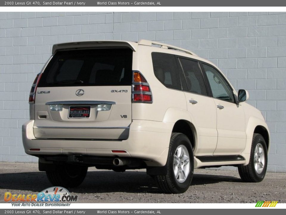 2003 Lexus GX 470 Sand Dollar Pearl / Ivory Photo #19