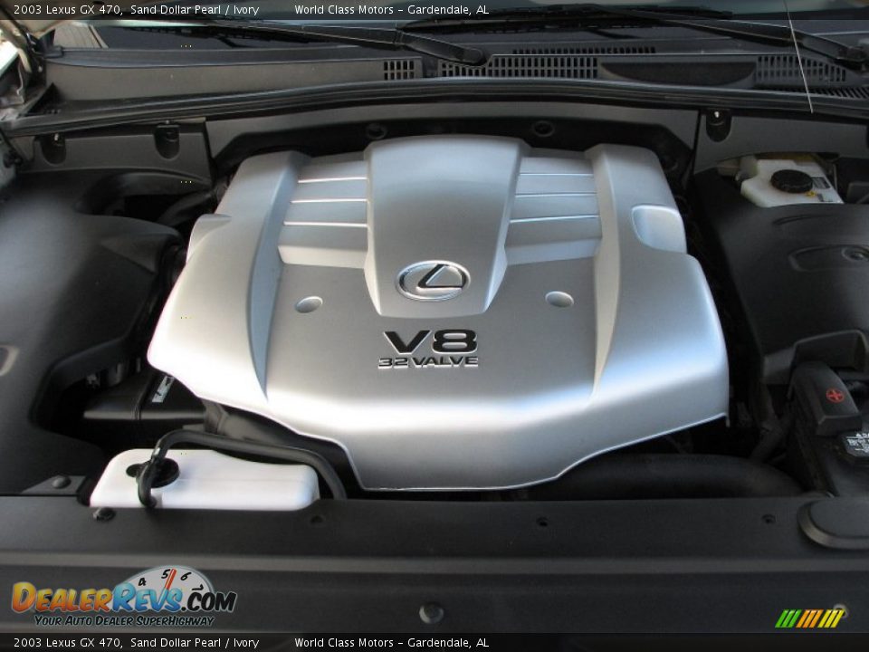 2003 Lexus GX 470 Sand Dollar Pearl / Ivory Photo #23