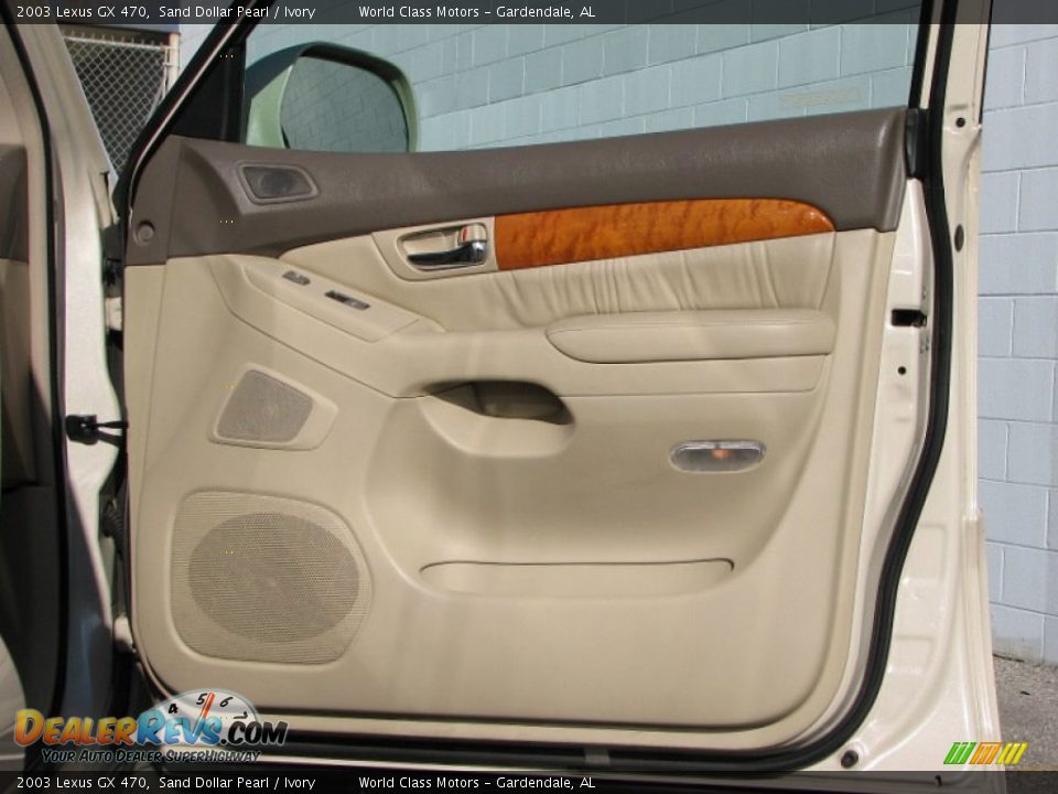 2003 Lexus GX 470 Sand Dollar Pearl / Ivory Photo #27