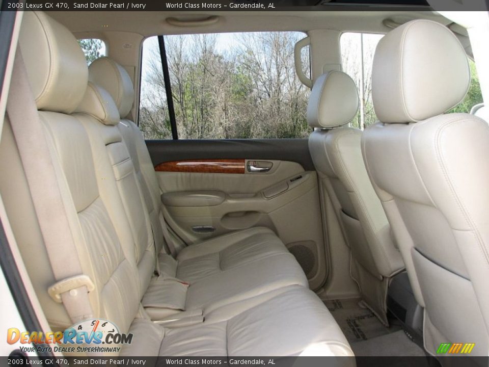 2003 Lexus GX 470 Sand Dollar Pearl / Ivory Photo #29