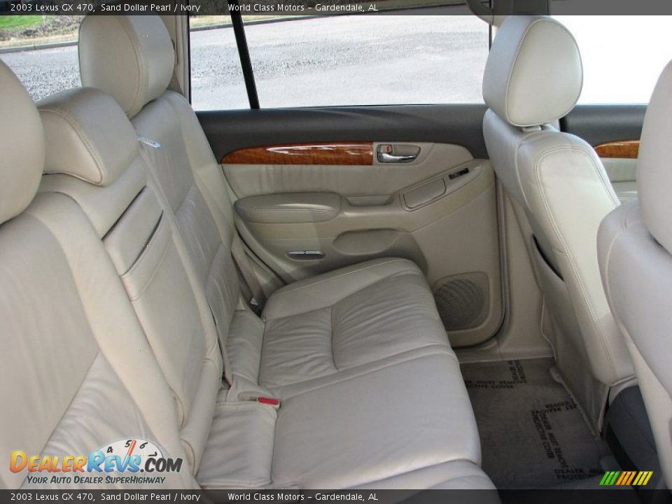 2003 Lexus GX 470 Sand Dollar Pearl / Ivory Photo #30