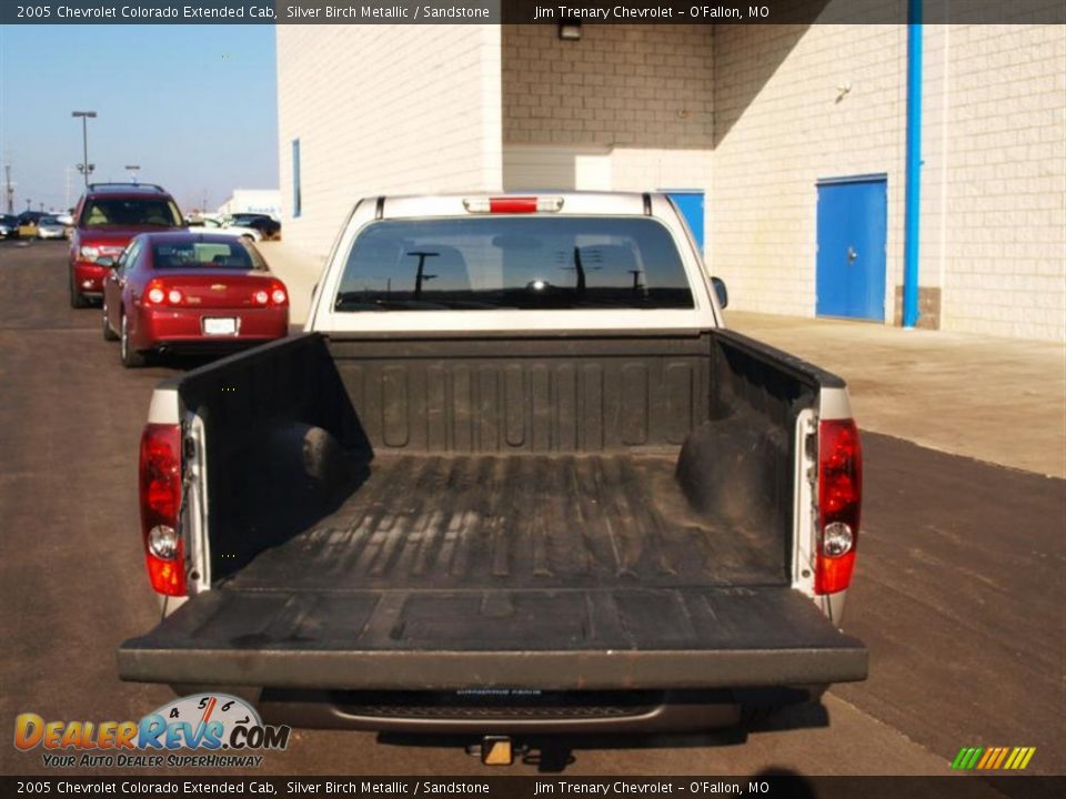 2005 Chevrolet Colorado Extended Cab Silver Birch Metallic / Sandstone Photo #5