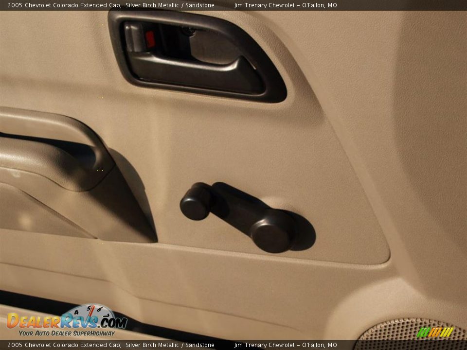 2005 Chevrolet Colorado Extended Cab Silver Birch Metallic / Sandstone Photo #15