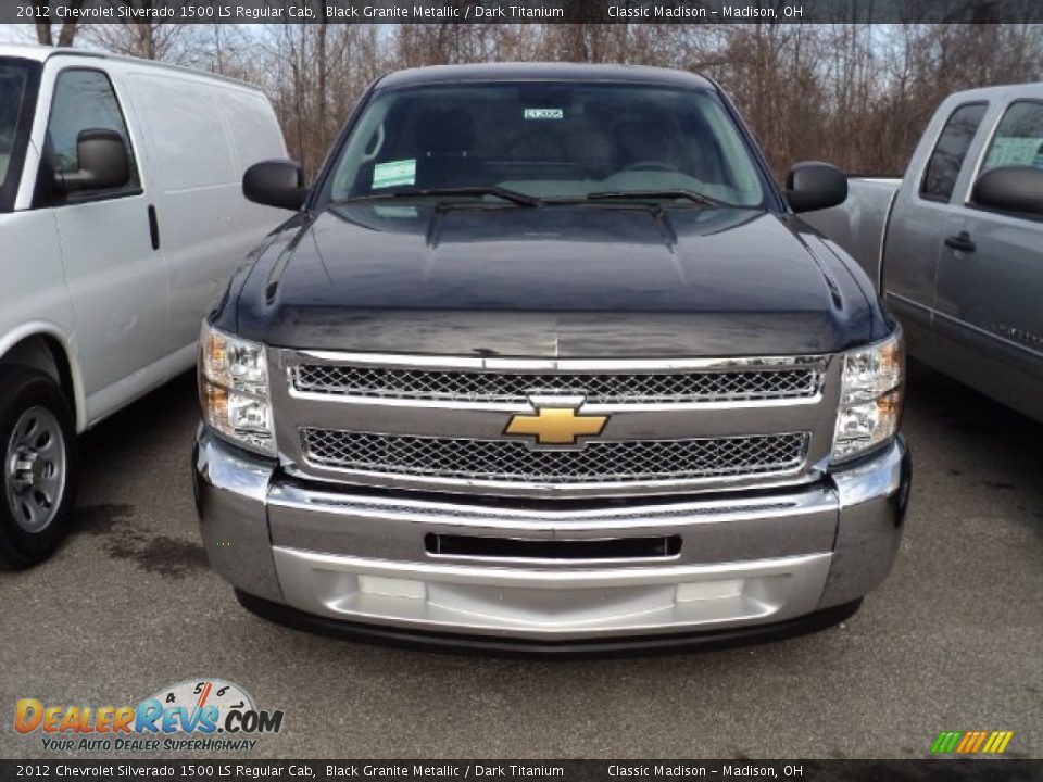 2012 Chevrolet Silverado 1500 LS Regular Cab Black Granite Metallic / Dark Titanium Photo #2