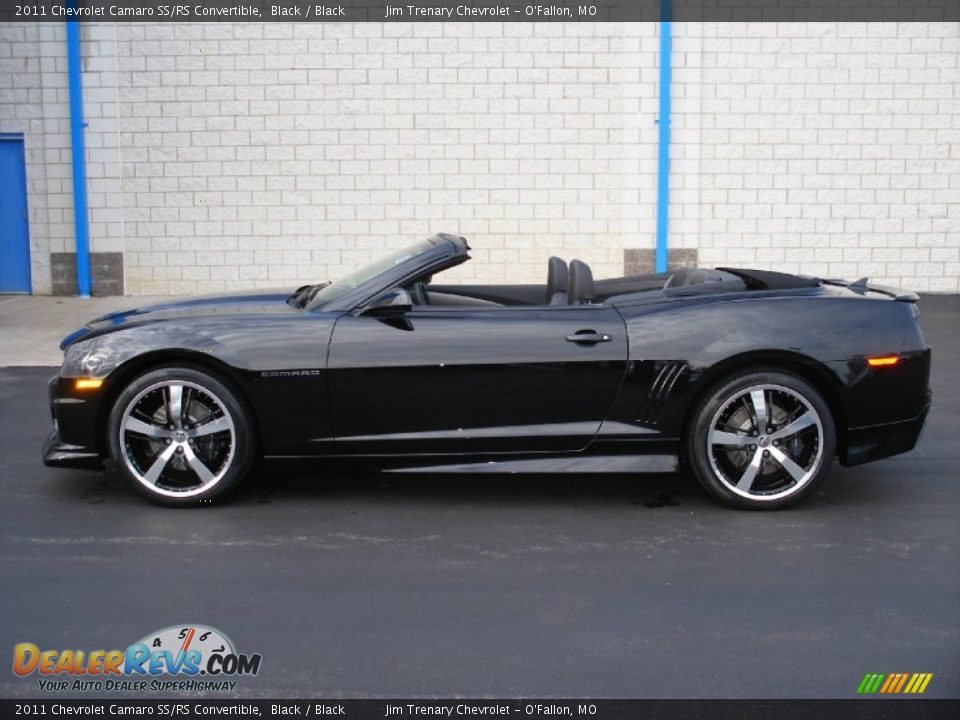 2011 Chevrolet Camaro SS/RS Convertible Black / Black Photo #1