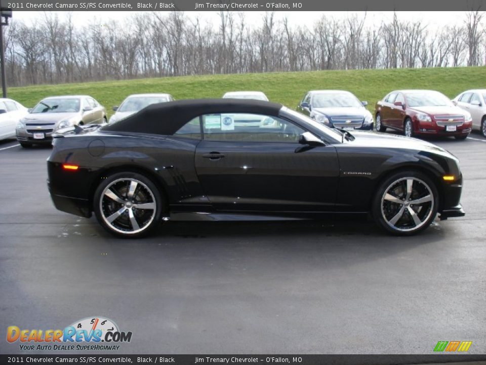 2011 Chevrolet Camaro SS/RS Convertible Black / Black Photo #4