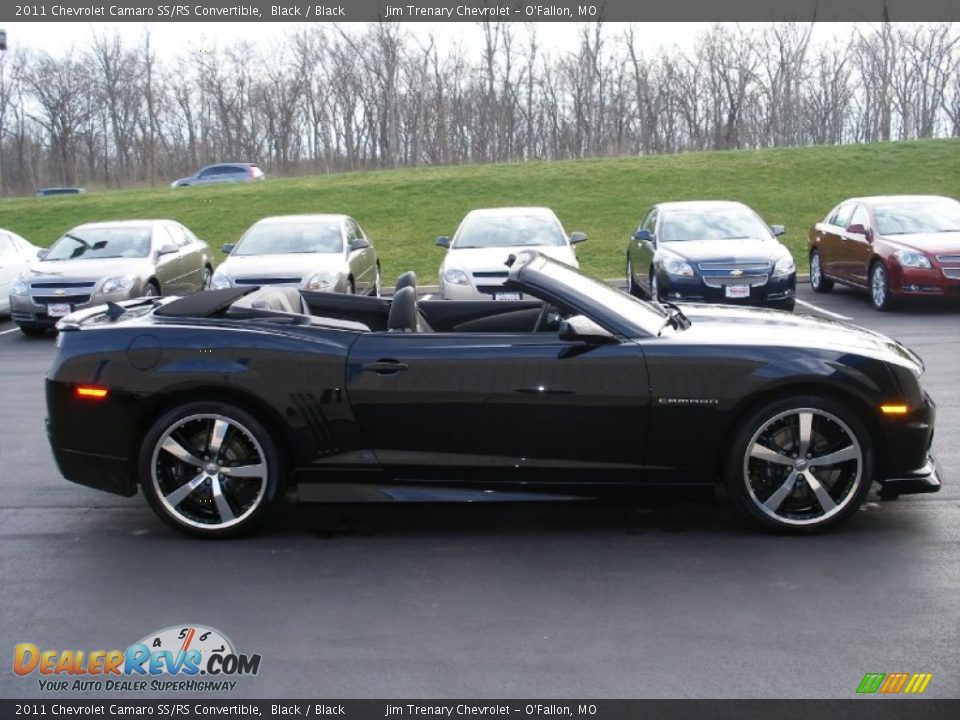 2011 Chevrolet Camaro SS/RS Convertible Black / Black Photo #5