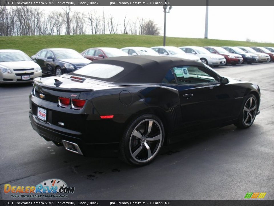 2011 Chevrolet Camaro SS/RS Convertible Black / Black Photo #12
