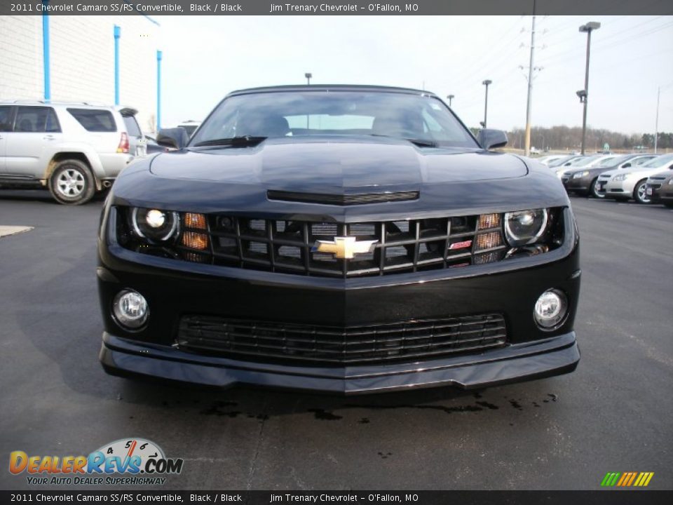 2011 Chevrolet Camaro SS/RS Convertible Black / Black Photo #14