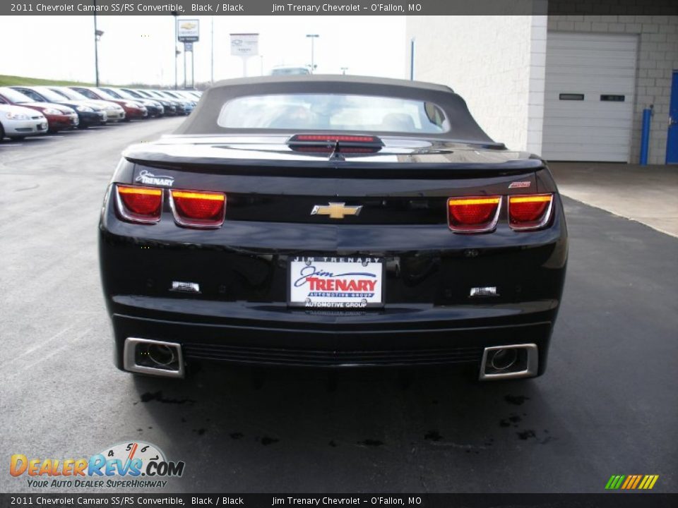 2011 Chevrolet Camaro SS/RS Convertible Black / Black Photo #15
