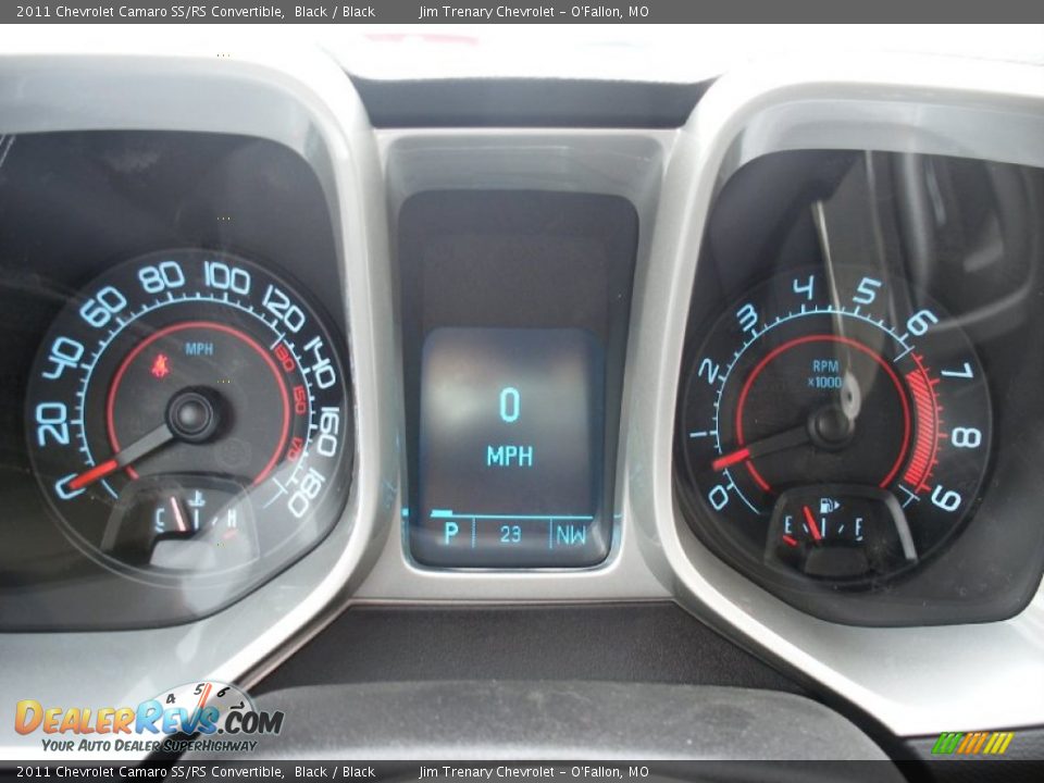 2011 Chevrolet Camaro SS/RS Convertible Black / Black Photo #17
