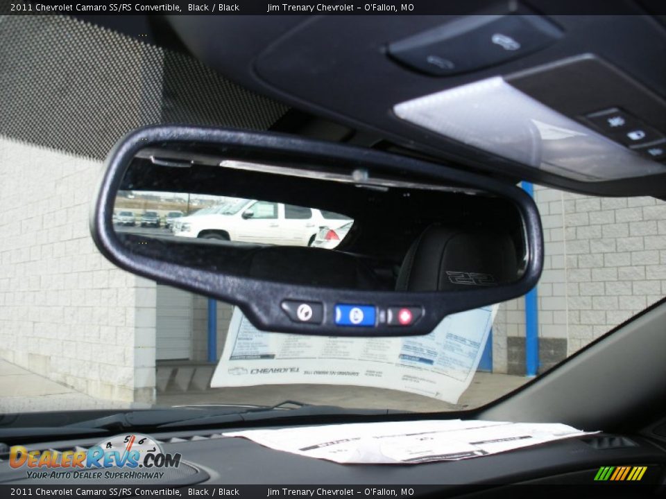 2011 Chevrolet Camaro SS/RS Convertible Black / Black Photo #20