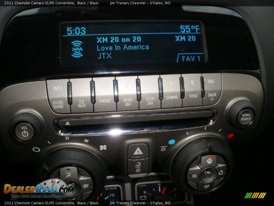 2011 Chevrolet Camaro SS/RS Convertible Black / Black Photo #21