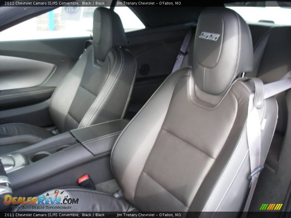 2011 Chevrolet Camaro SS/RS Convertible Black / Black Photo #24