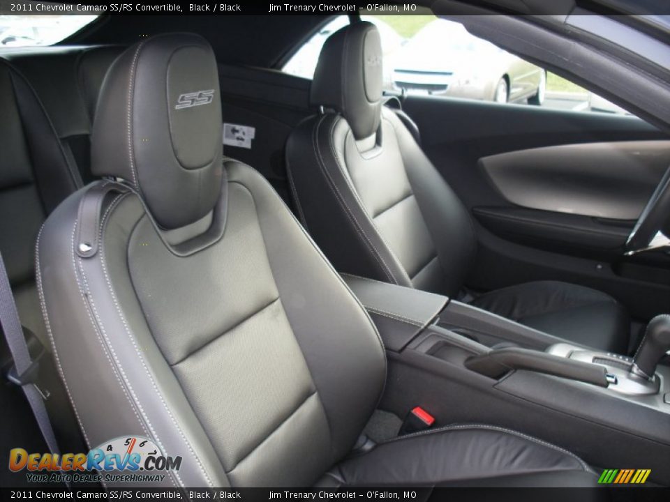 2011 Chevrolet Camaro SS/RS Convertible Black / Black Photo #25