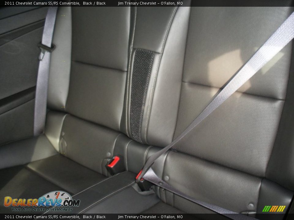2011 Chevrolet Camaro SS/RS Convertible Black / Black Photo #26