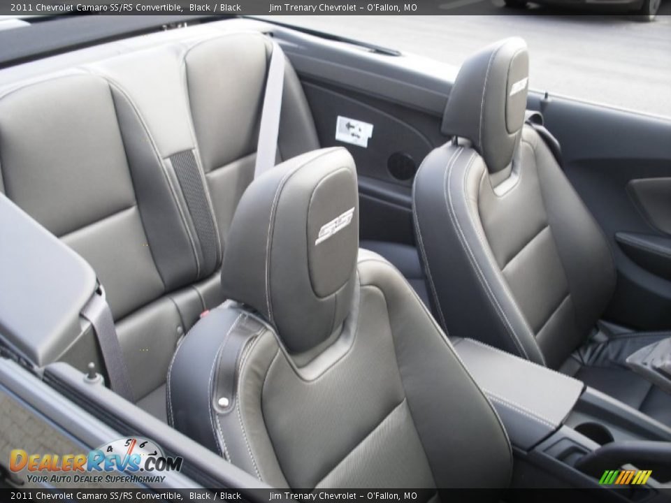 2011 Chevrolet Camaro SS/RS Convertible Black / Black Photo #27