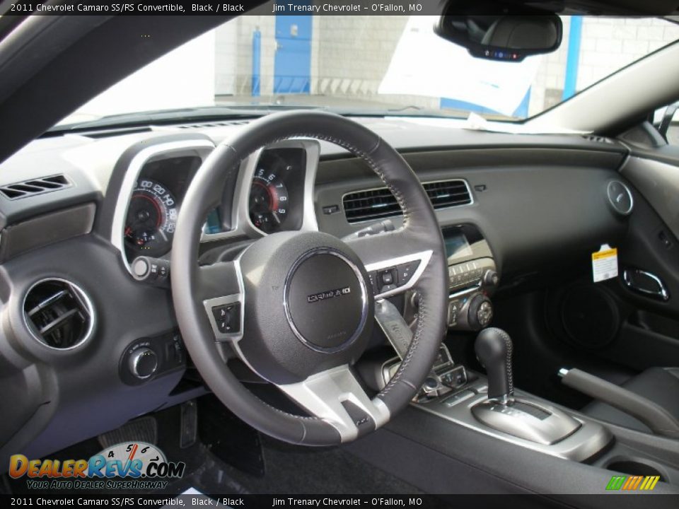 2011 Chevrolet Camaro SS/RS Convertible Black / Black Photo #34