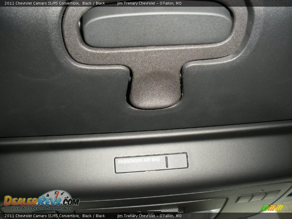 2011 Chevrolet Camaro SS/RS Convertible Black / Black Photo #36