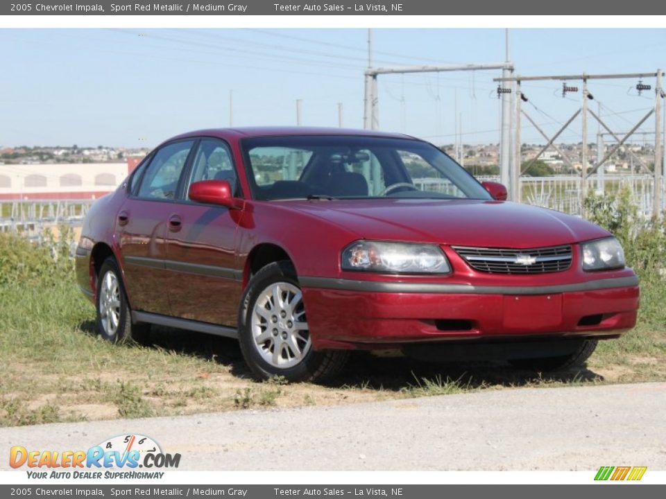 2005 Chevrolet Impala Sport Red Metallic / Medium Gray Photo #2