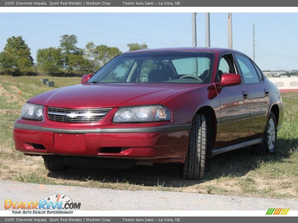 2005 Chevrolet Impala Sport Red Metallic / Medium Gray Photo #4