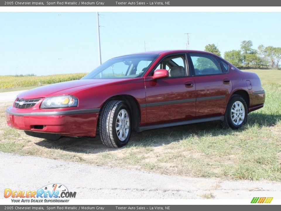 2005 Chevrolet Impala Sport Red Metallic / Medium Gray Photo #5
