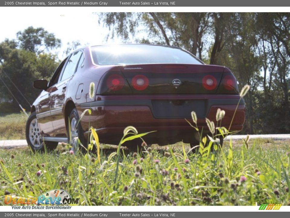 2005 Chevrolet Impala Sport Red Metallic / Medium Gray Photo #12