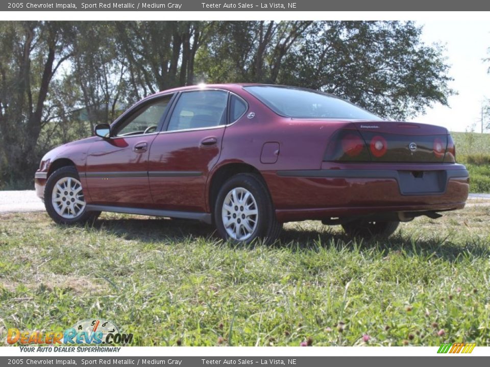 2005 Chevrolet Impala Sport Red Metallic / Medium Gray Photo #13
