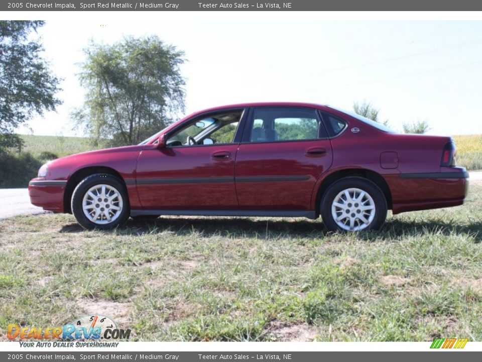 2005 Chevrolet Impala Sport Red Metallic / Medium Gray Photo #14