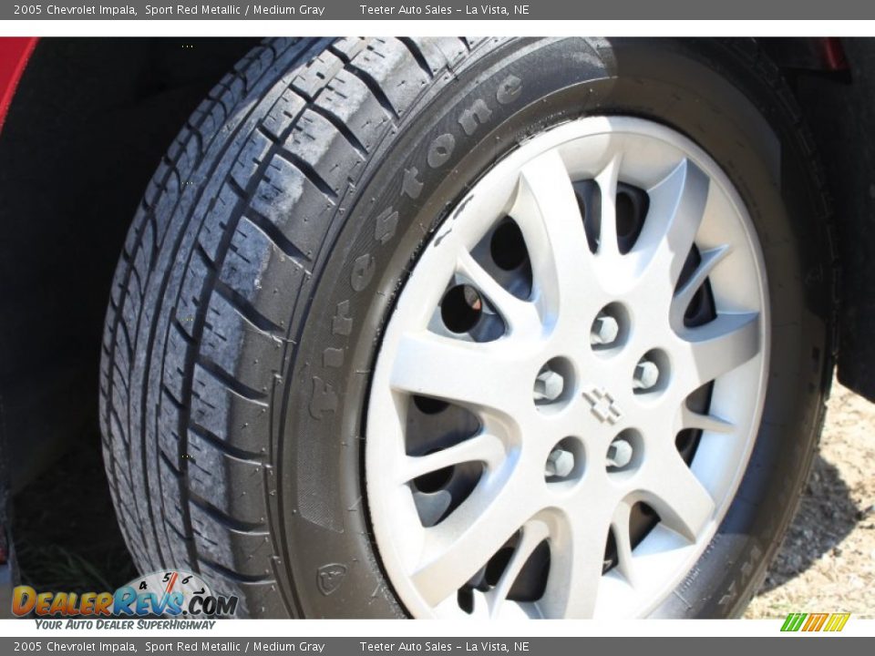 2005 Chevrolet Impala Sport Red Metallic / Medium Gray Photo #15