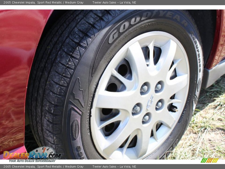 2005 Chevrolet Impala Sport Red Metallic / Medium Gray Photo #16