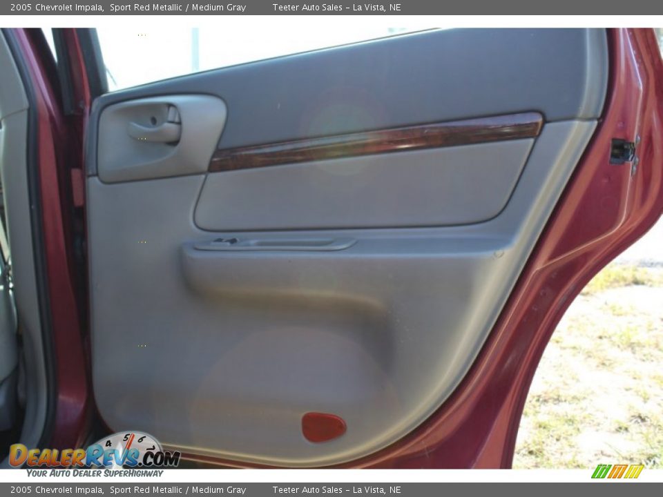 2005 Chevrolet Impala Sport Red Metallic / Medium Gray Photo #21
