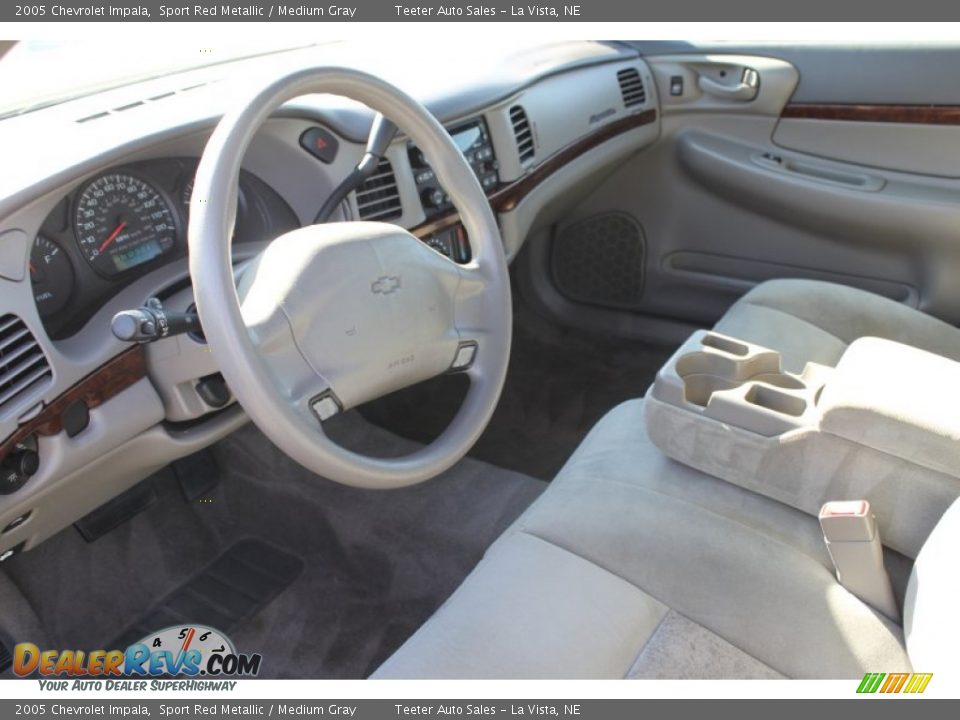 2005 Chevrolet Impala Sport Red Metallic / Medium Gray Photo #25